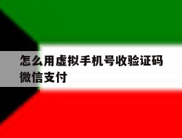 怎么用虚拟手机号收验证码微信支付