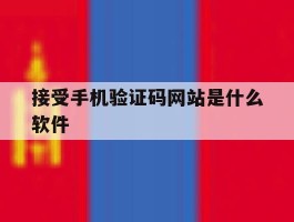 接受手机验证码网站是什么软件