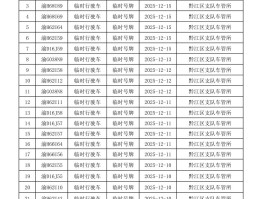 临时号牌最长多长时间