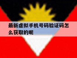 最新虚拟手机号码验证码怎么获取的呢