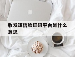 收发短信验证码平台是什么意思