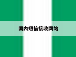 国内短信接收网站