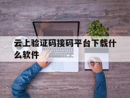 云上验证码接码平台下载什么软件