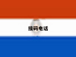 接码电话