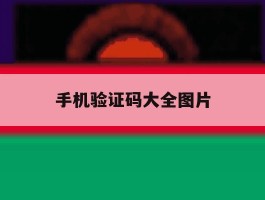 手机验证码大全图片