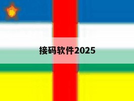 接码软件2025
