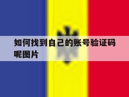 如何找到自己的账号验证码呢图片