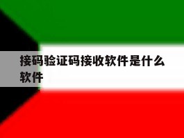 接码验证码接收软件是什么软件