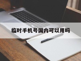 临时手机号国内可以用吗
