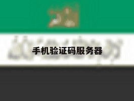 手机验证码服务器