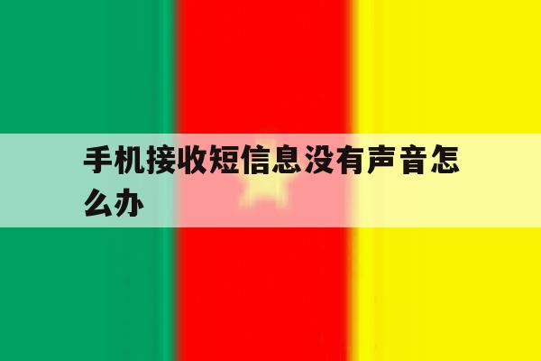 手机接收短信息没有声音怎么办 手机接收短信息没有声音怎么办