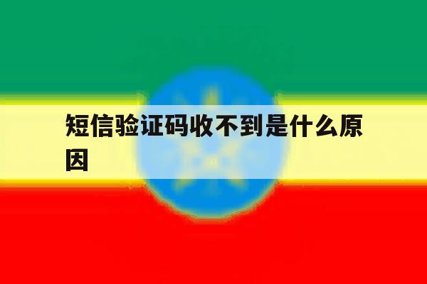 短信验证码收不到是什么原因 短信验证码收不到是什么原因