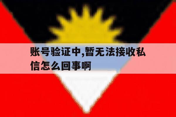 包含账号验证中,暂无法接收私信怎么回事啊的词条 包含账号验证中,暂无法接收私信怎么回事啊的词条
