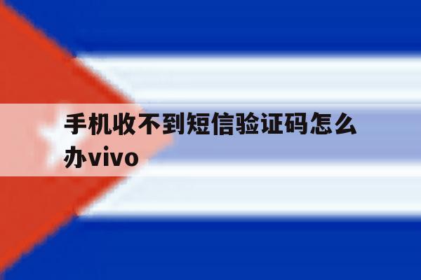 手机收不到短信验证码怎么办vivo 手机收不到短信验证码怎么办vivo