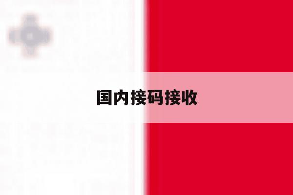国内接码接收 国内接码接收