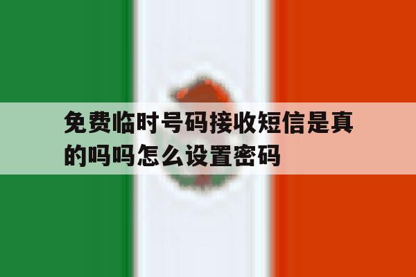 免费临时号码接收短信是真的吗吗怎么设置密码的简单介绍 免费临时号码接收短信是真的吗吗怎么设置密码的简单介绍