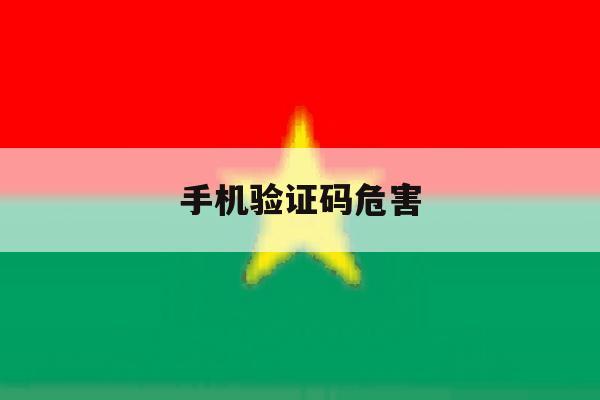 手机验证码危害 手机验证码危害