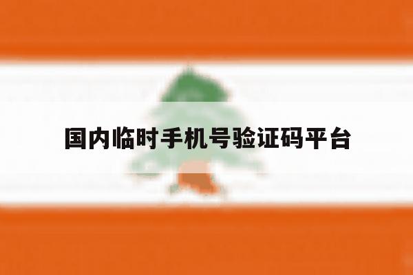 国内临时手机号验证码平台 国内临时手机号验证码平台