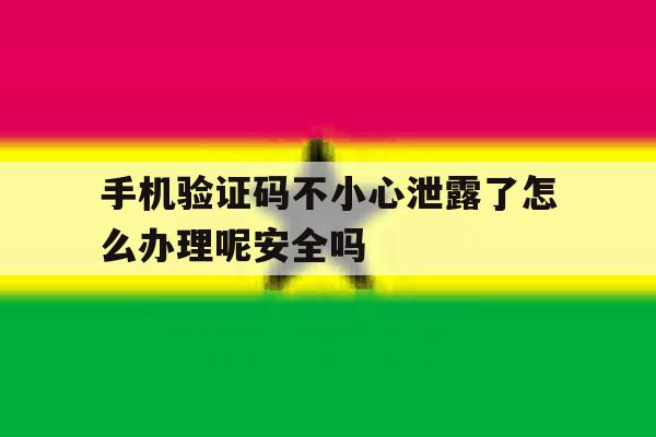 手机验证码不小心泄露了怎么办理呢安全吗的简单介绍 手机验证码不小心泄露了怎么办理呢安全吗的简单介绍