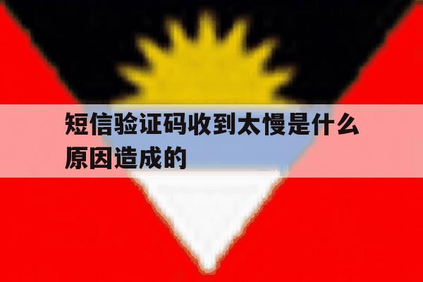 短信验证码收到太慢是什么原因造成的 短信验证码收到太慢是什么原因造成的