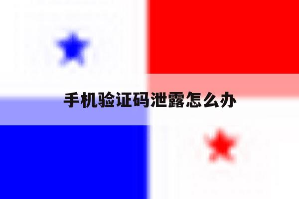 手机验证码泄露怎么办 手机验证码泄露怎么办