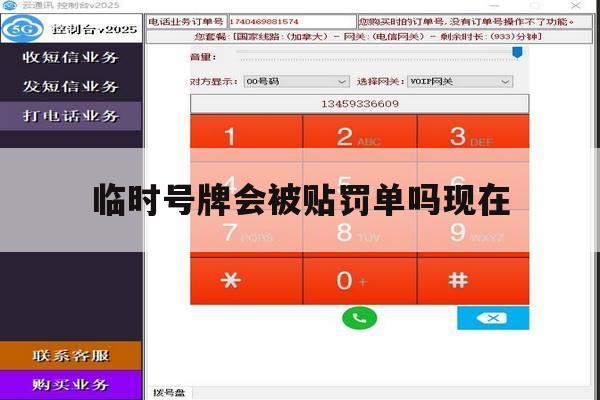 临时号牌会被贴罚单吗现在 临时号牌会被贴罚单吗现在