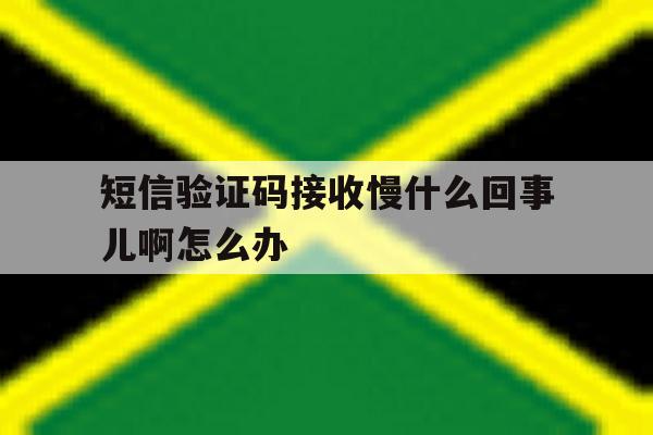 短信验证码接收慢什么回事儿啊怎么办 短信验证码接收慢什么回事儿啊怎么办